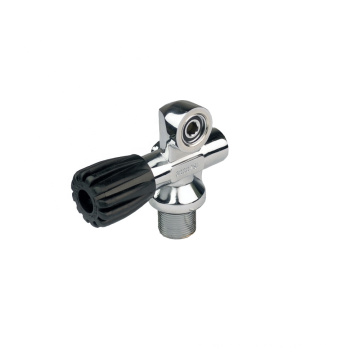 Black diving tank vent valve aluminium valve high quality 200 BAR